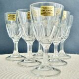 Suite of 6 Arcoroc glasses