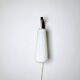 Cylinder Wall Light In Milk Glass By Michael Bang For Holmegaard, Denmark 1980S
