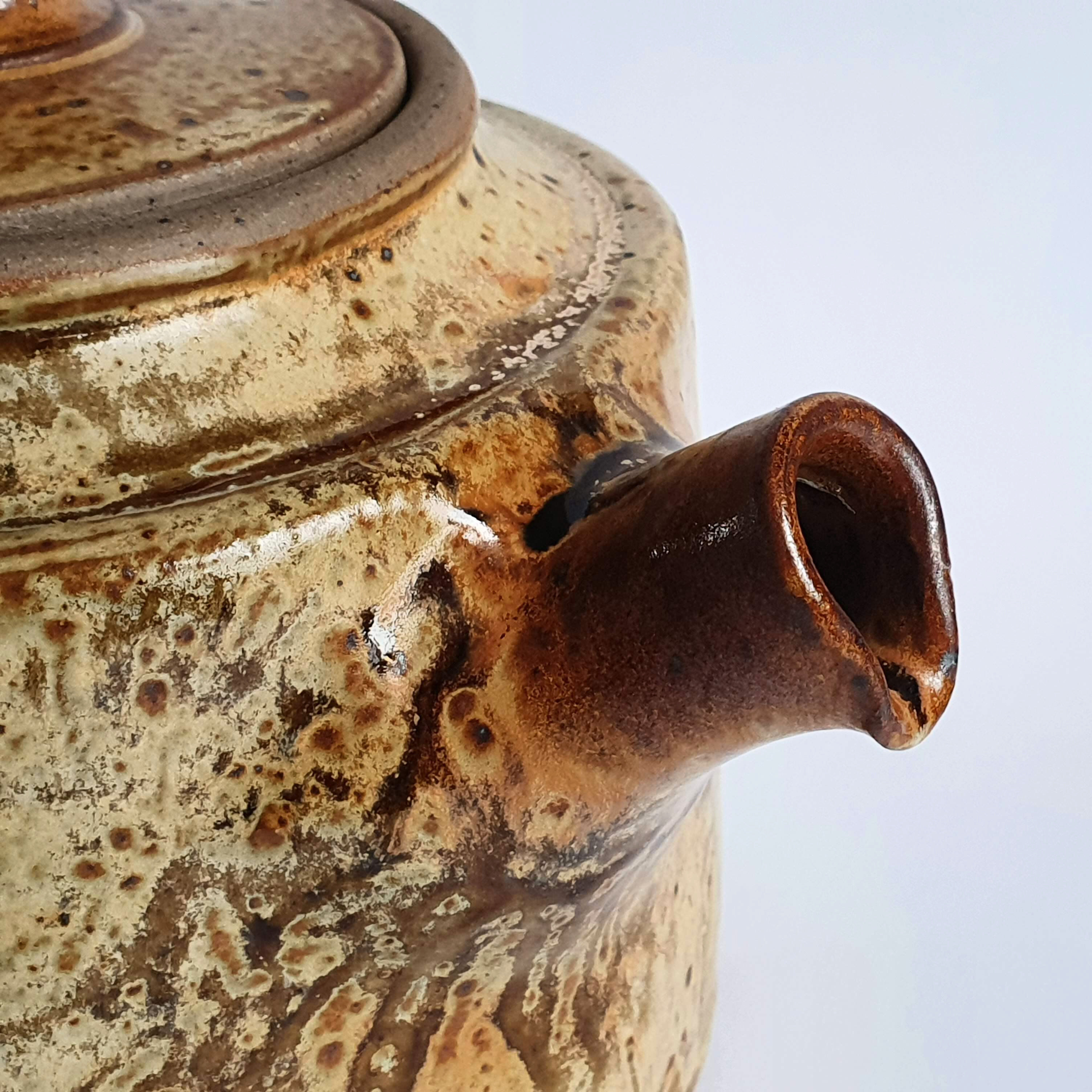 Théière en grès de Saint Amand en Puisaye