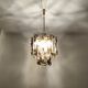 Large smoked glass citrus chandelier by j.t. kalmar