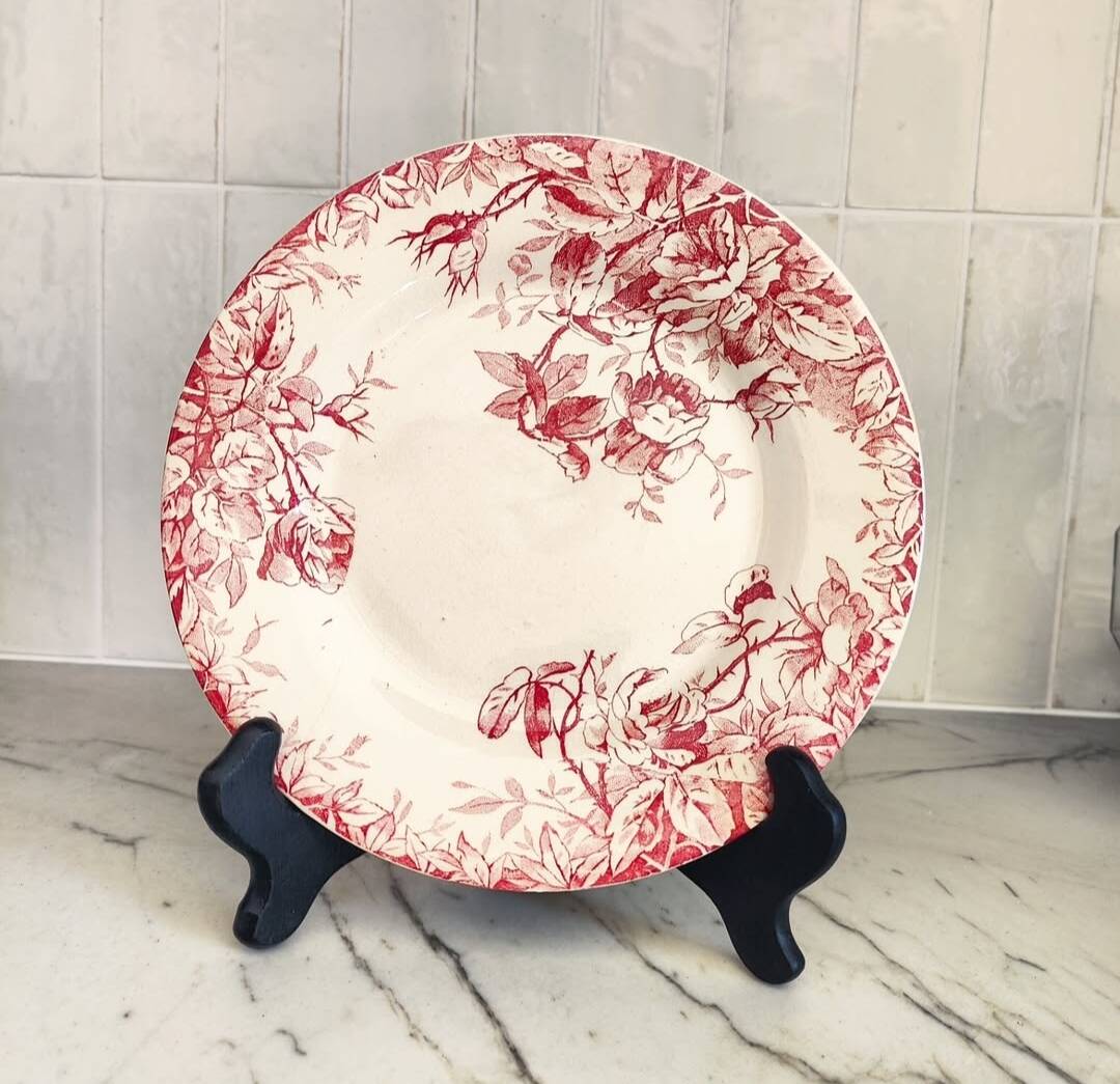 Assiette terre de fer