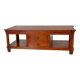 Mid. 20th Century Oak Coffee Table with Drawers