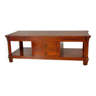 Mid. 20th Century Oak Coffee Table with Drawers