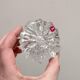Set of 2 Hadeland Norway crystal candle holders