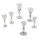 Group of 6 Murano glass glasses, Italy, 18th century