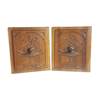 Pair of 19th decorative panels