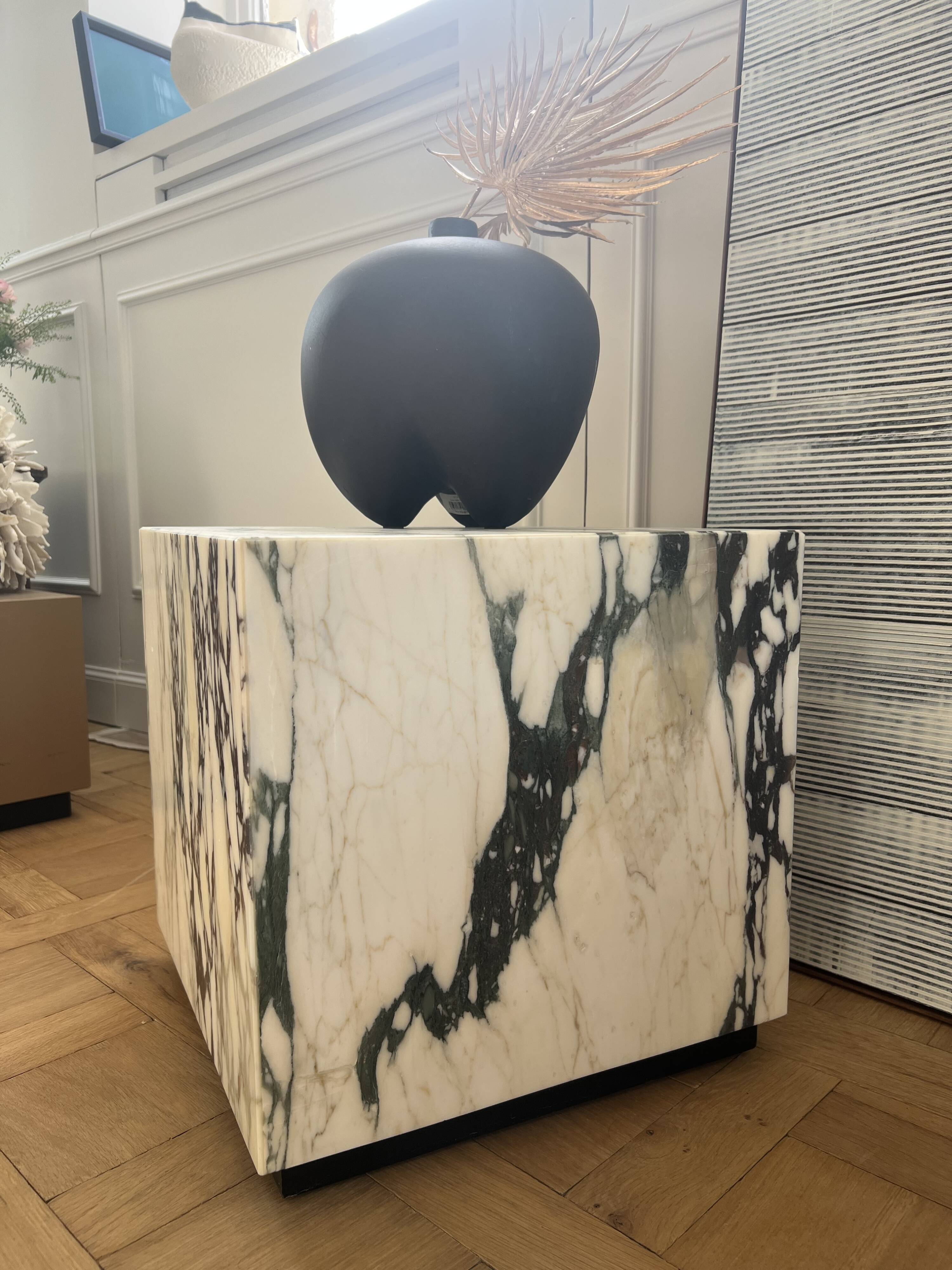 Calacatta Viola Marble Coffee Table Square 40x40x40