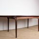 Danish extendable dining table in rosewood, model 54 by Gunni Omann