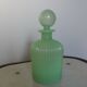 Pale green opaline bottle