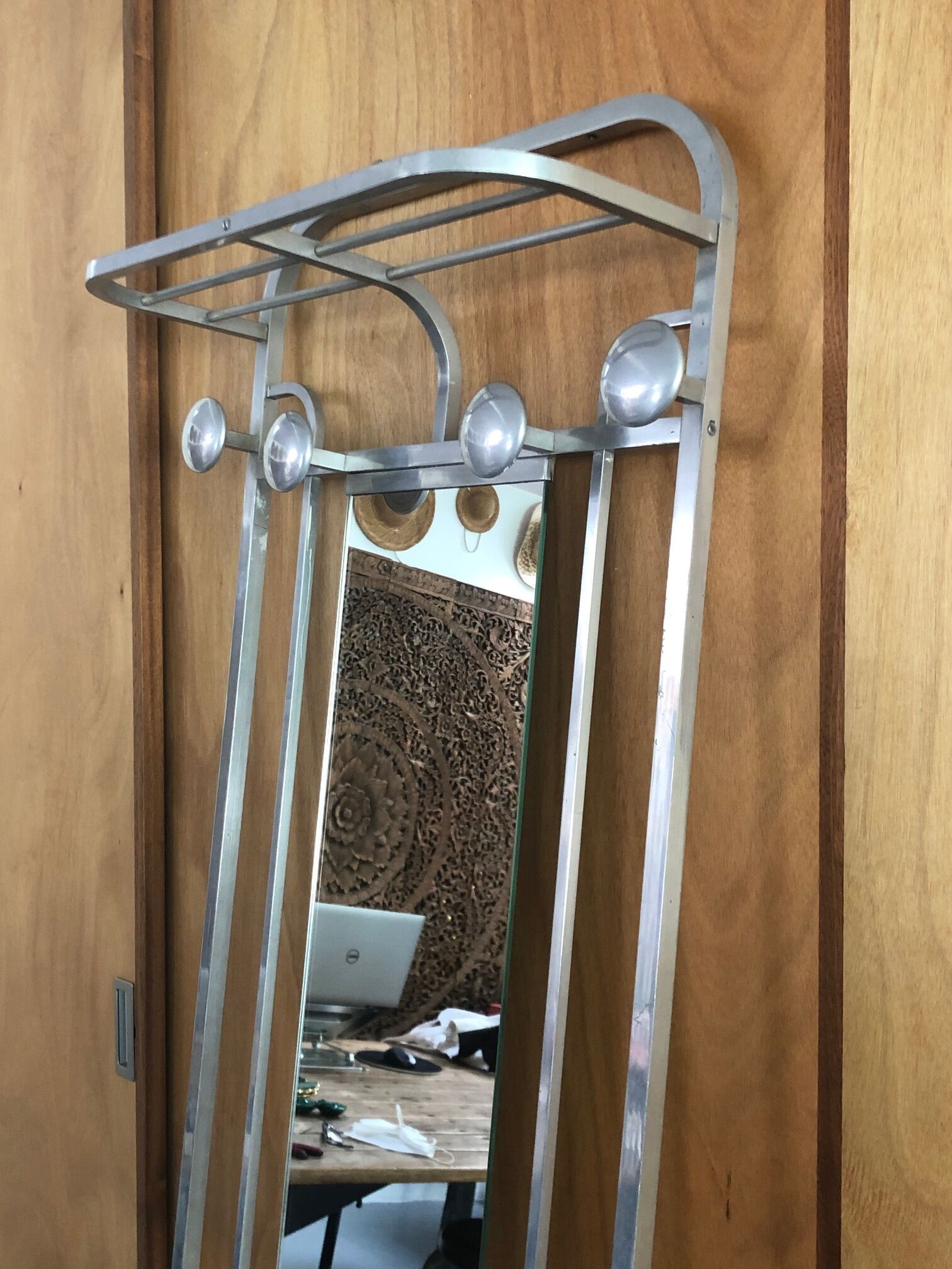 Wall coat rack wardrobe Arts Deco