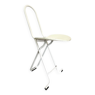 Vintage DAFNE Folding Chair by Gastone Rinaldi for Thema, 1970s Italian Des