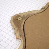 Gilded wood mirror 67x42cm