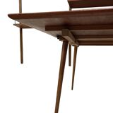 Vintage Poul Cadovius Royal System wandsysteem wandmeubel