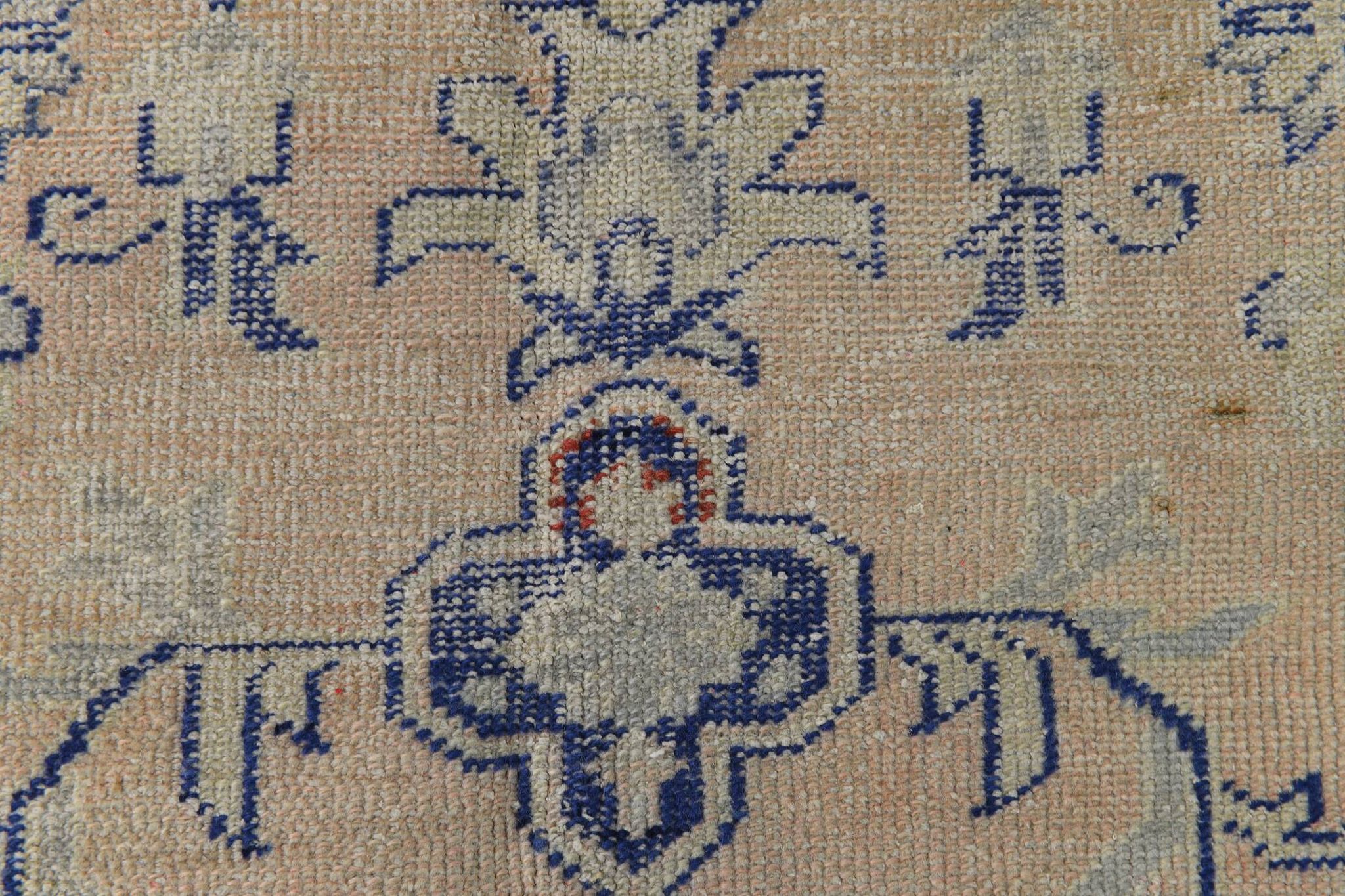 Oversize Blue Persian Rug, 246x344Cm