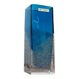 Mid-Century German Glass Block Vase by Ingrid Glas, Germany, 1960s