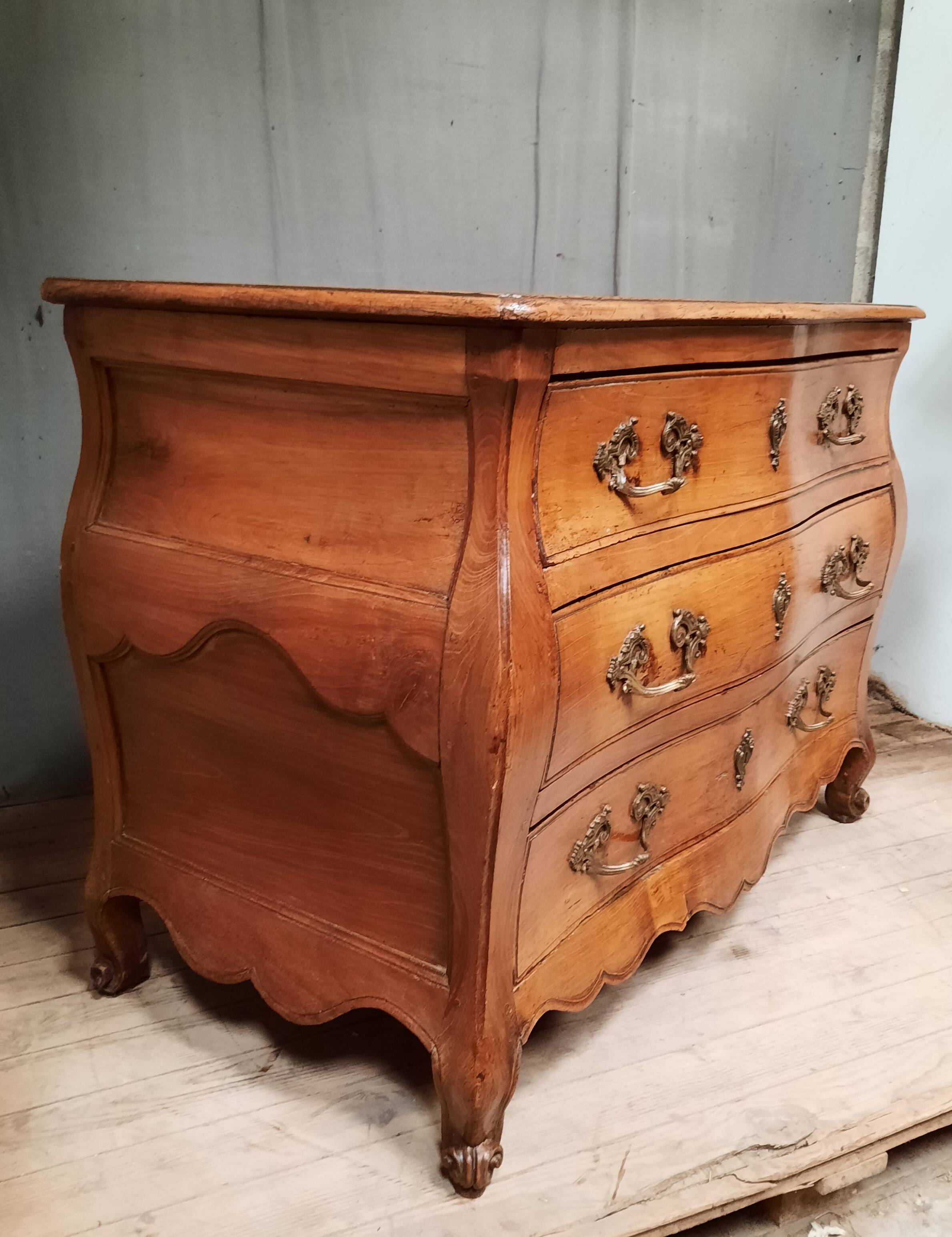 Eighteenth century Nantes chest of drawers