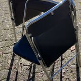 Set of 4 folding chairs Souvignet
