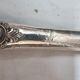 Solid silver meat fork, early twentieth century