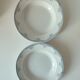Hollow plates Earth of iron porcelain of Gien