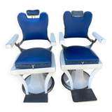 Pair of vintage hairdressing chairs