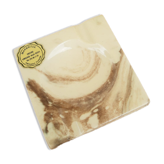 Old vintage Marbritex France marble ashtray