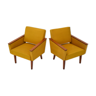 Set of two Armchairs,Czechoslovakia,1960's.