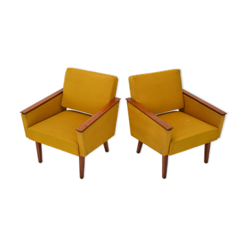 Set of two Armchairs,Czechoslovakia,1960's.