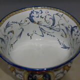 Cache-pot "poséidon" de faïence de Gien