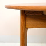 Vintage teak table with two extensions