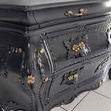 Louis xv style tomb chest of drawers
