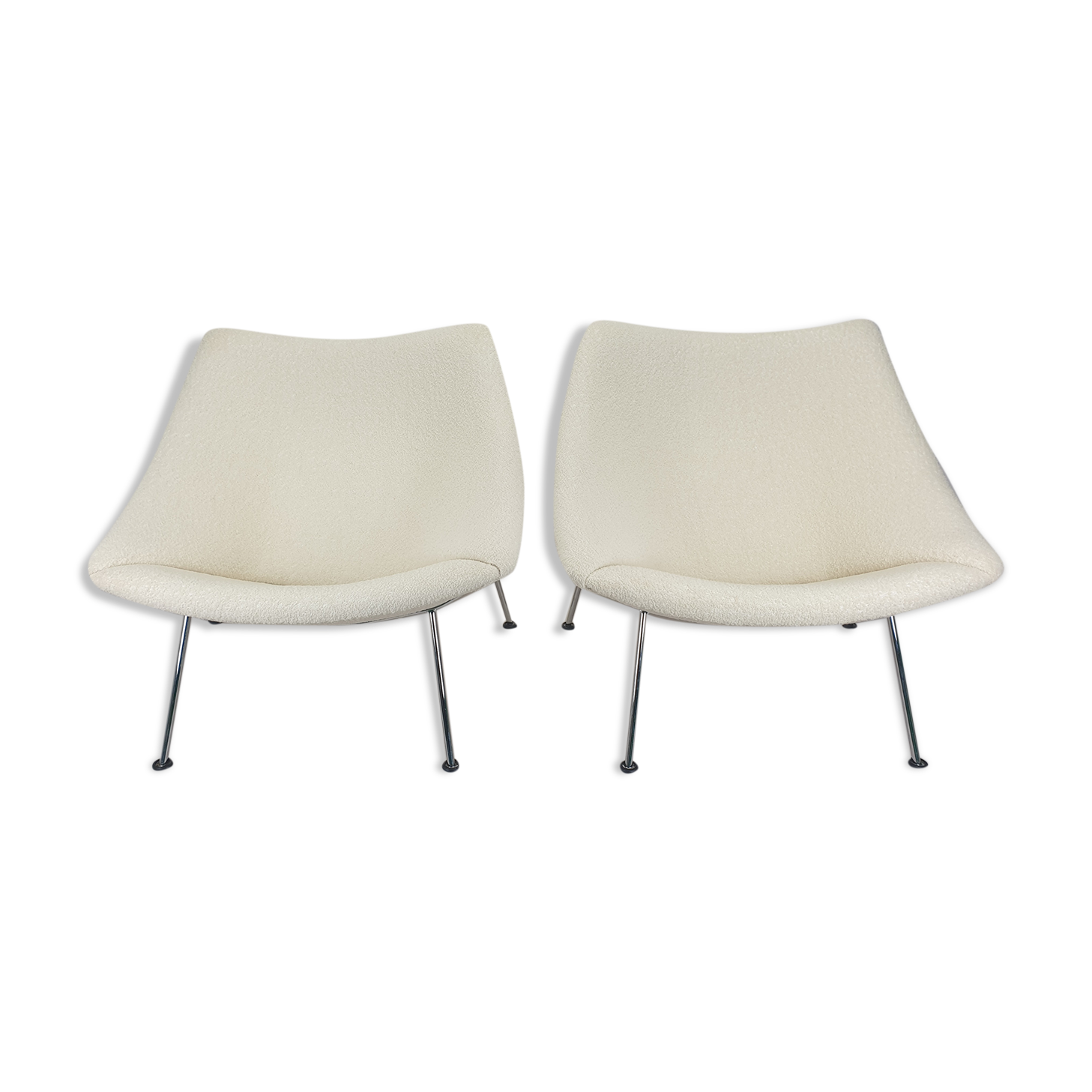 Oyster chairs by Pierre Paulin for Artifort, 1980's