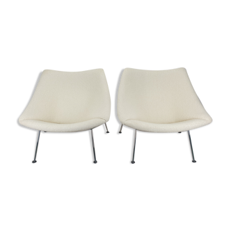 Oyster chairs by Pierre Paulin for Artifort, 1980's