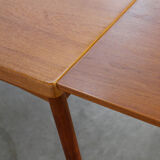 Extendable table by Henning Kjærnulf for Vejle Stolefabrik