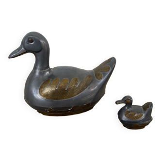 Brass ducks