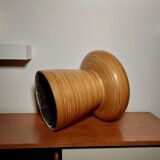 Vintage bamboo stool 1980