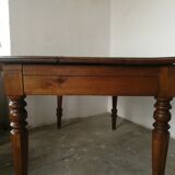 Oak farm table, wooden desk