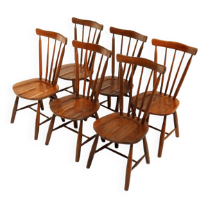 suite de 6 chaises vintage