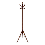 Wooden coat rack