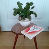 Formica tripod side table