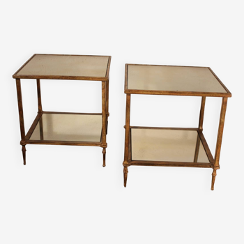 Pair of end tables 1970