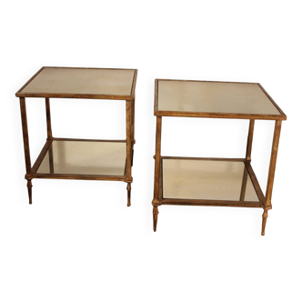 Pair of end tables 1970