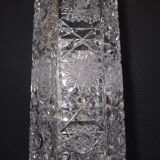 Vase soliflore en cristal taillé Saint Louis
