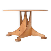 Table à manger sculpturale Sjoerd Soeters en bouleau Lundia Pays-Bas