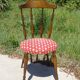 Chaises vintage aux pieds compas