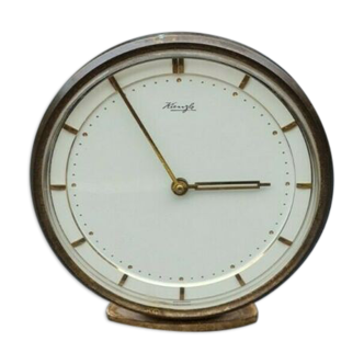 Kienzle brass alarm clock Heinrich Johannes Möller 30s 40s