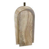 Travertine lamp