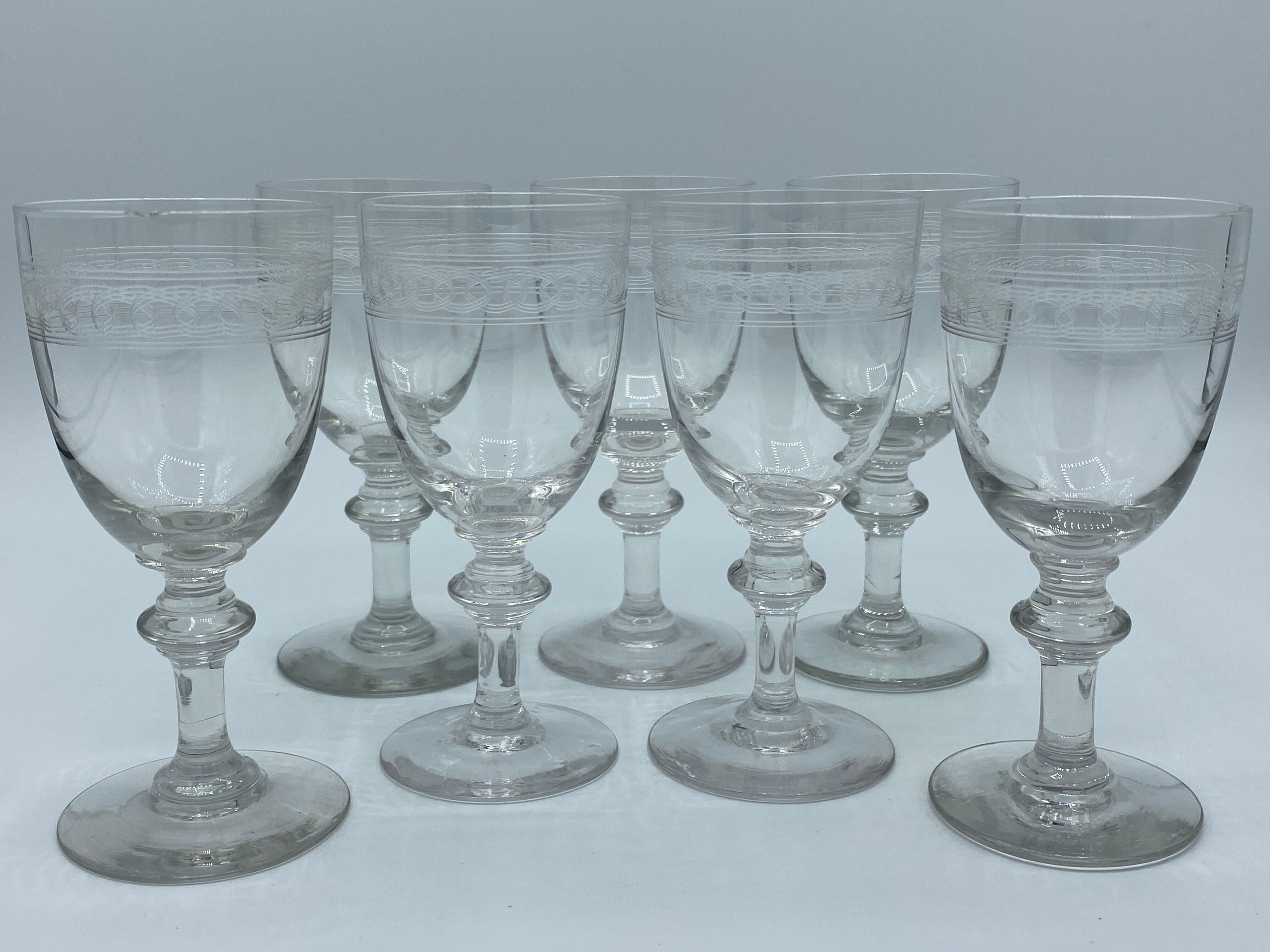 Ancient baluster glasses
