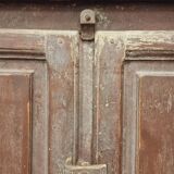 Antique cupboard sideboard ox red oak