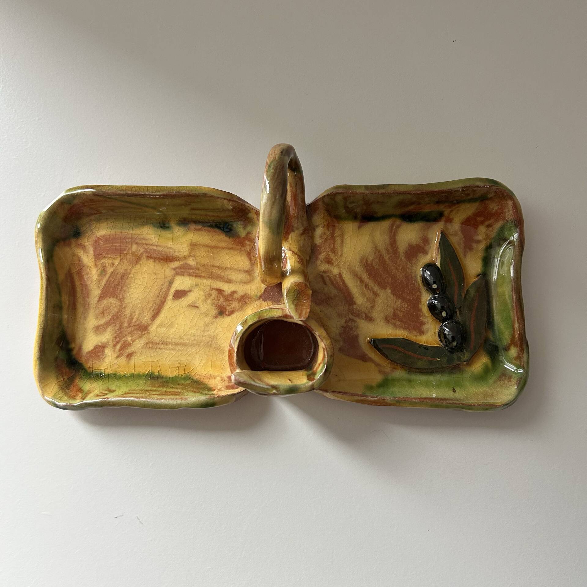 Artisanal Provençal candlestick