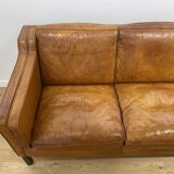 Leather Sofa Børge Mogensen Model 2213